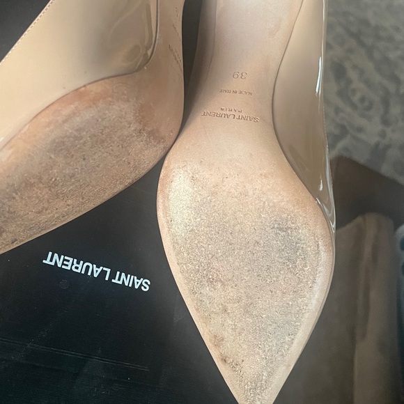 YSL ANJA PUMPS IN PATENT LEATHER - Picture 6 of 7